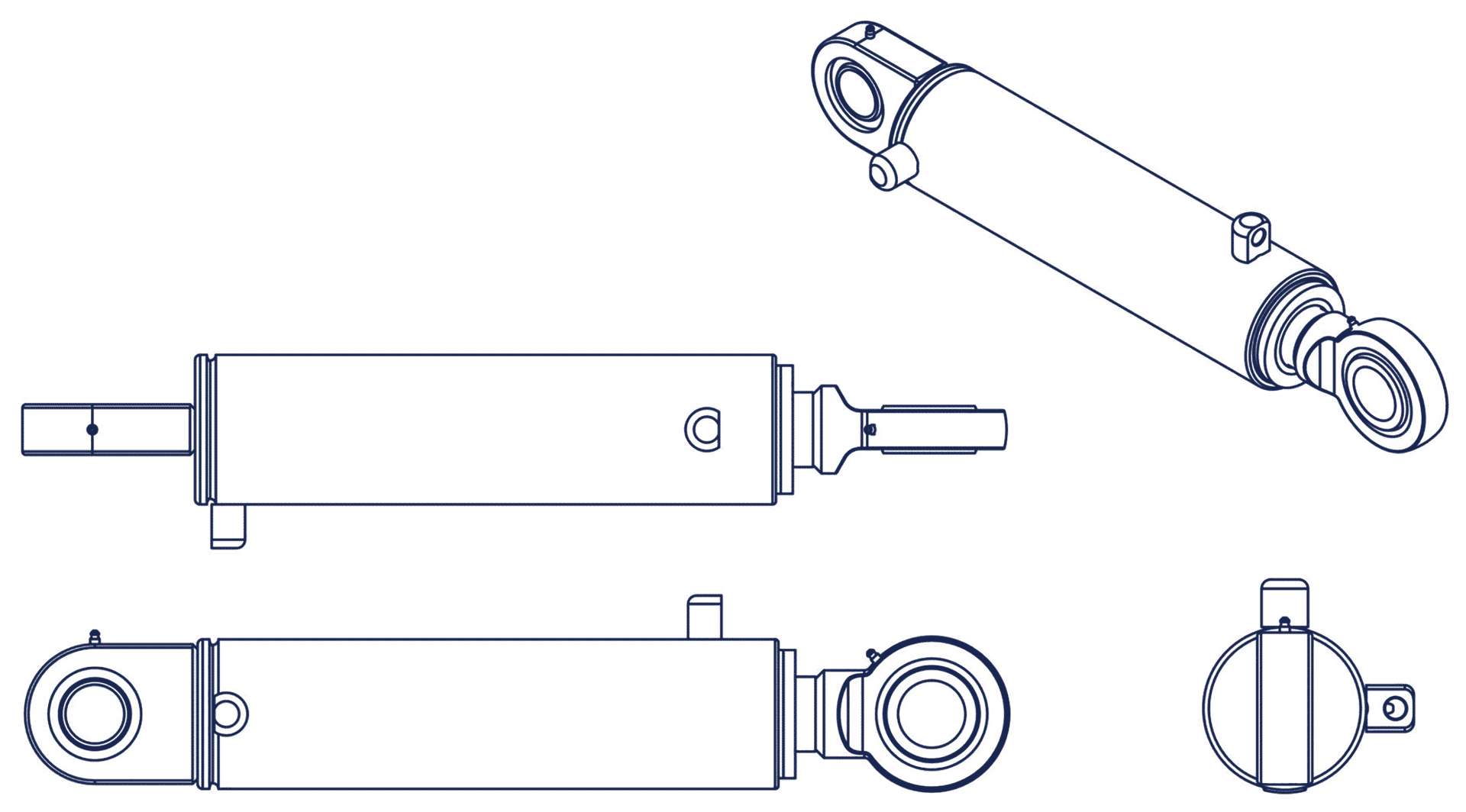 Hydraulic Cylinders Build Your Own Motus Hydraulics